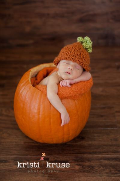 newborn pumpkin hat