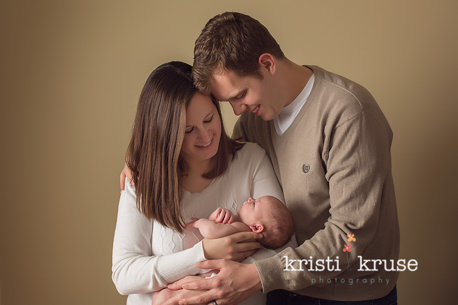 Parent newborn photos in Raleigh